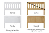 Maxtrix Basic Teenage High Loft w Side Straight Ladder - Kids Haven